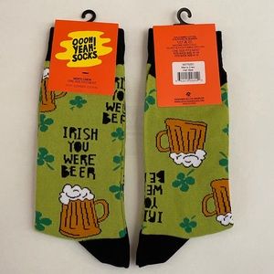 NWT Oooh Yeah! Irish Beer Socks